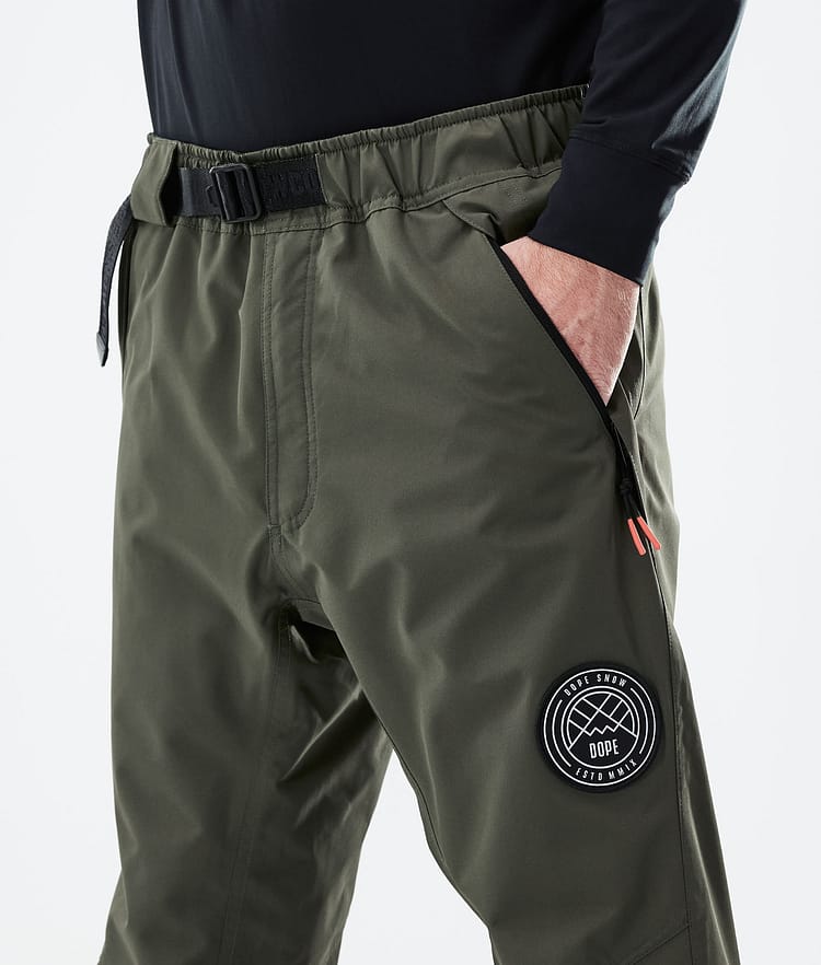 Dope Blizzard 21 Snowboardbukse Herre Olive Green, Image 4 of 4