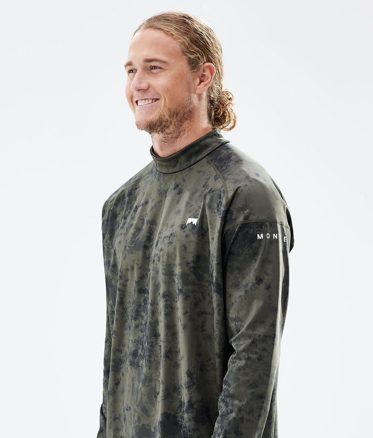 Montec Zulu Superundertøy overdel Herre Olive Green Tiedye, Image 5 of 6