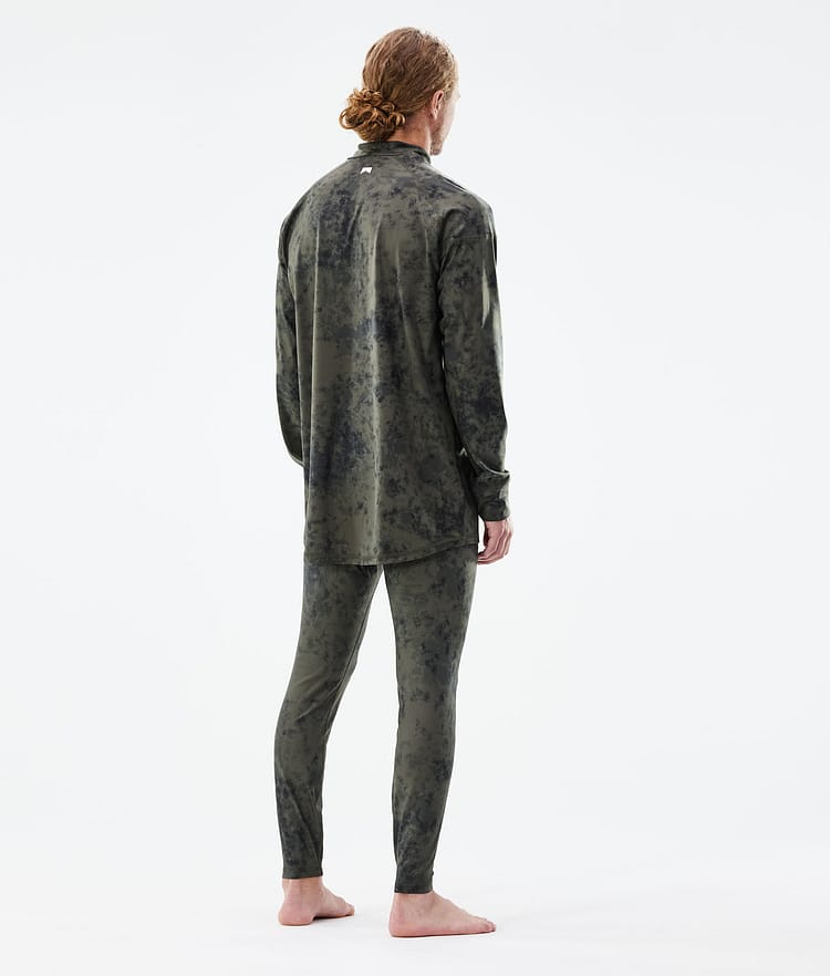 Montec Zulu Superundertøy bukse Herre Olive Green Tiedye, Image 4 of 7
