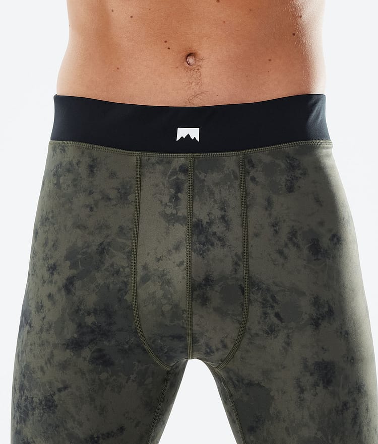 Montec Zulu Superundertøy bukse Herre Olive Green Tiedye, Image 5 of 7