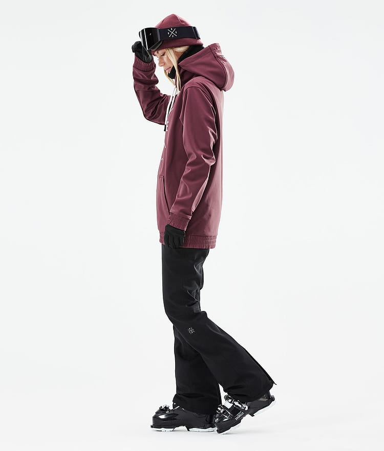 Dope Yeti W 21 Skijakke Dame 2X-Up Burgundy, Image 5 of 9