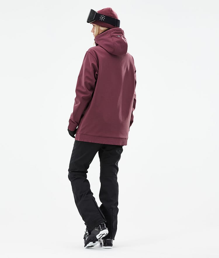 Dope Yeti W 21 Skijakke Dame 2X-Up Burgundy, Image 6 of 9