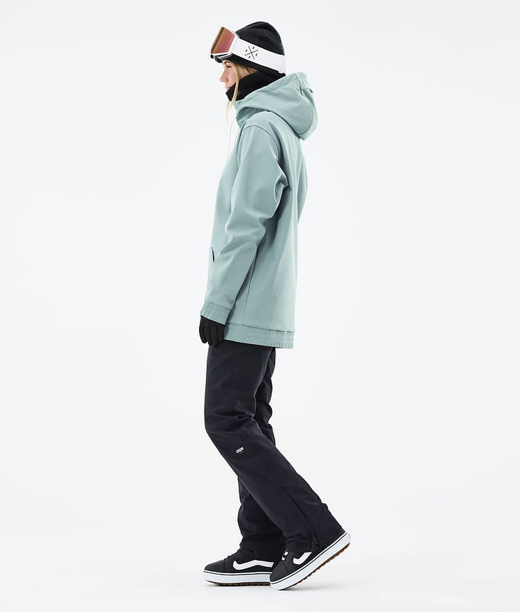 Dope Yeti W 21 Snowboardjakke Dame 2X-Up Faded Green, Image 4 of 8