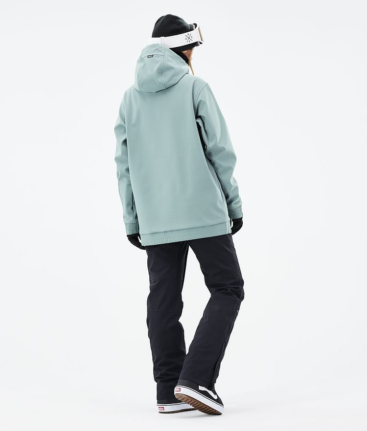 Dope Yeti W 21 Snowboardjakke Dame 2X-Up Faded Green, Image 5 of 8