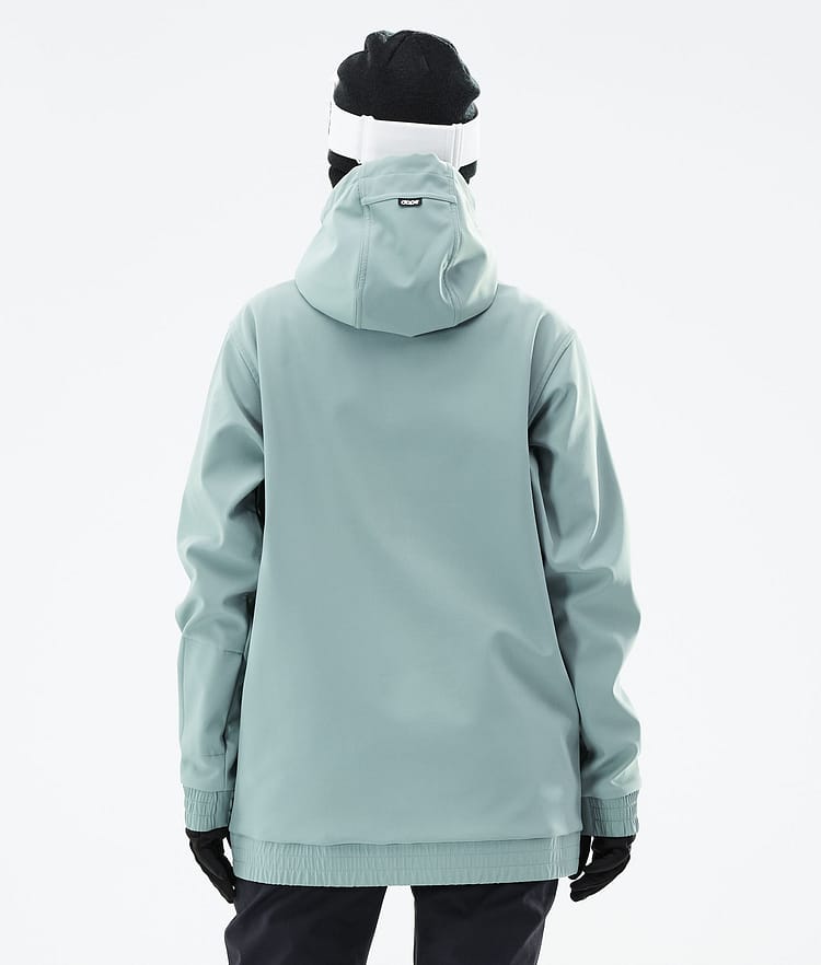 Dope Yeti W 21 Snowboardjakke Dame 2X-Up Faded Green, Image 7 of 8