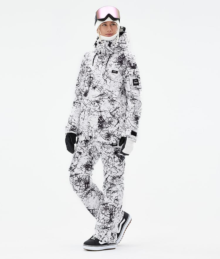 Dope Adept W 2021 Snowboardjakke Dame Rock, Bilde 4 av 11
