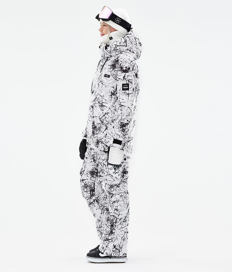 Dope Adept W 2021 Snowboardjakke Dame Rock, Bilde 5 av 11