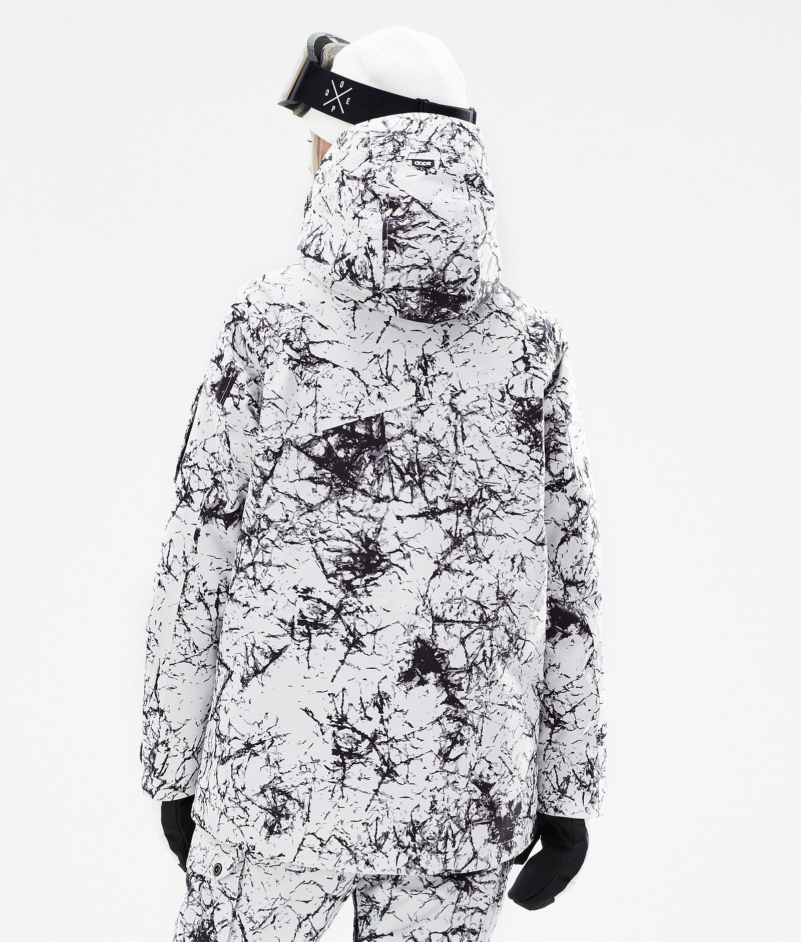 Dope Adept W 2021 Snowboardjakke Dame Rock, Bilde 8 av 11