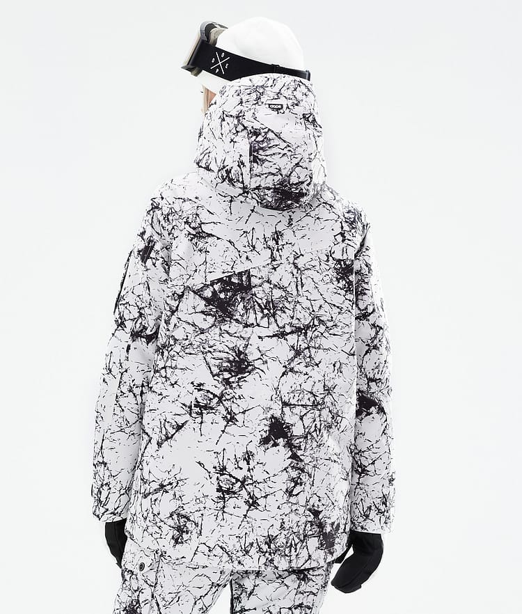 Dope Adept W 2021 Snowboardjakke Dame Rock, Bilde 8 av 11