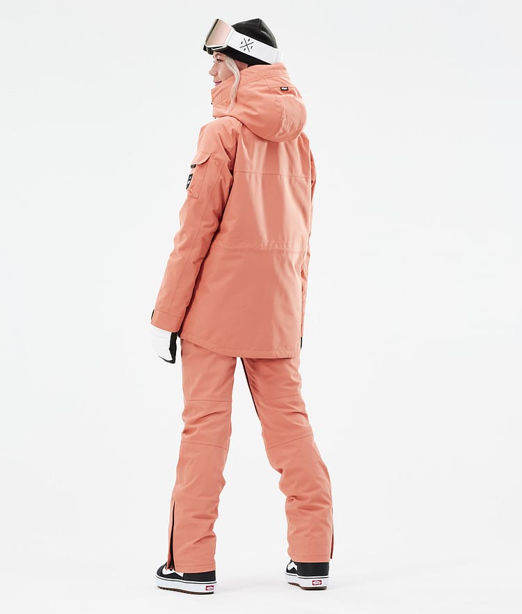 Dope Akin W 21 Snowboardjakke Dame Peach, Image 6 of 11
