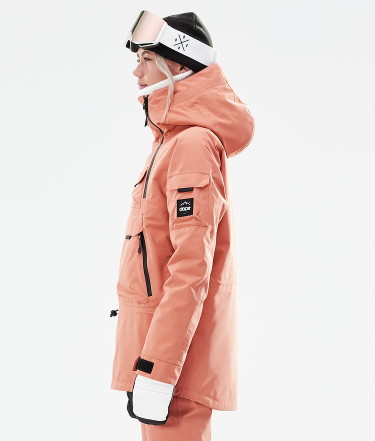 Dope Akin W 21 Snowboardjakke Dame Peach, Image 7 of 11