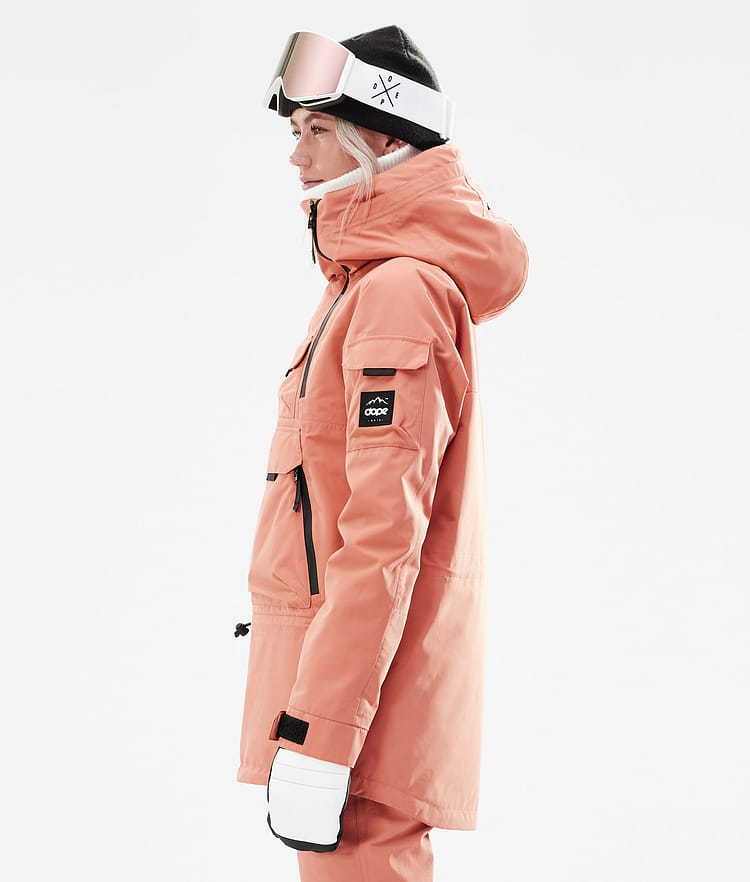 Dope Akin W 21 Skijakke Dame Peach, Image 7 of 11
