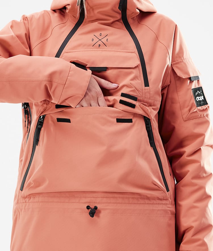 Dope Akin W 21 Skijakke Dame Peach, Image 10 of 11