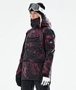 Dope Akin W 21 Snowboardjakke Dame Paint Burgundy