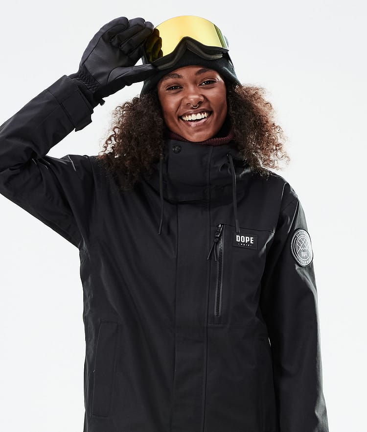 Dope Blizzard W Full Zip 21 Skijakke Dame Black, Image 2 of 11