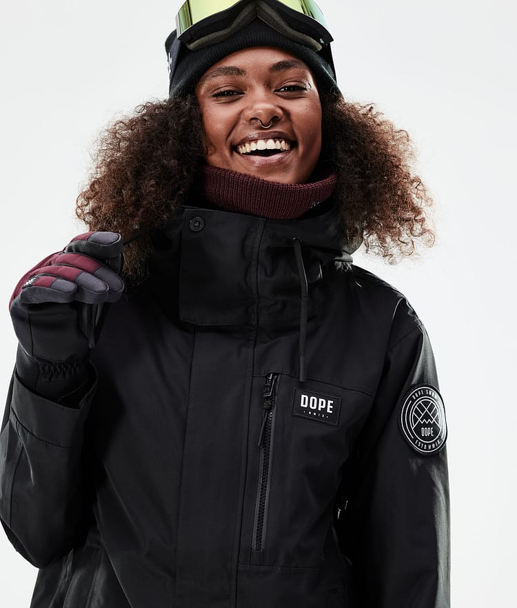 Dope Blizzard W Full Zip 21 Skijakke Dame Black, Image 3 of 11