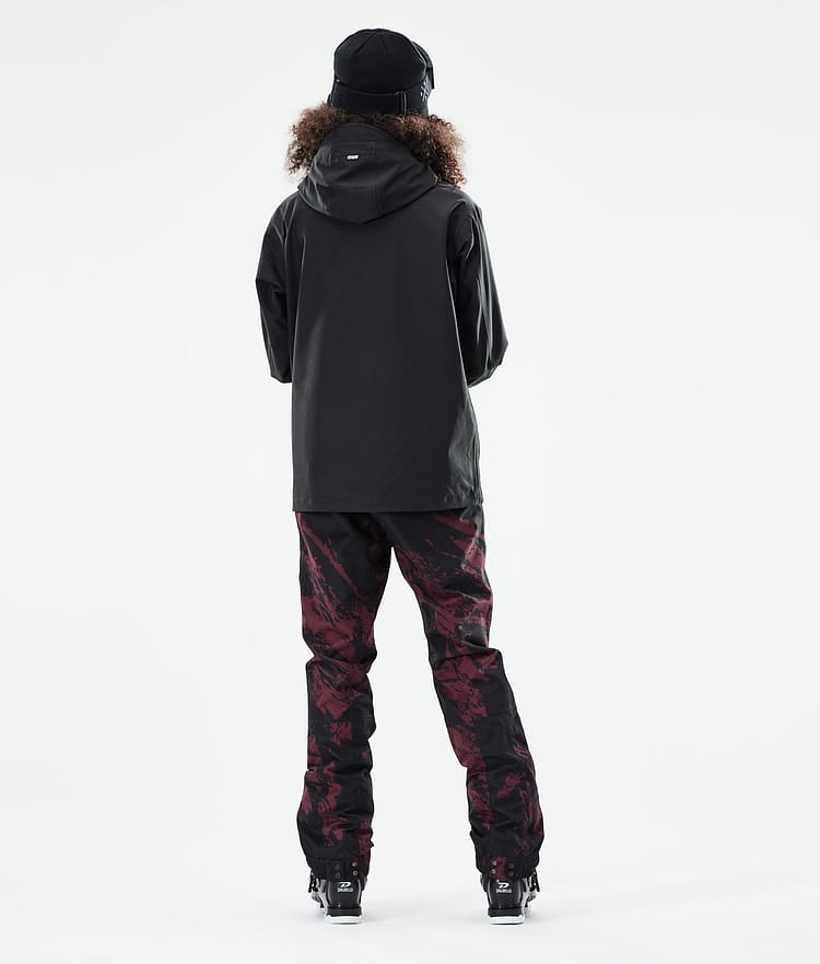 Dope Blizzard W Full Zip 21 Skijakke Dame Black, Image 6 of 11