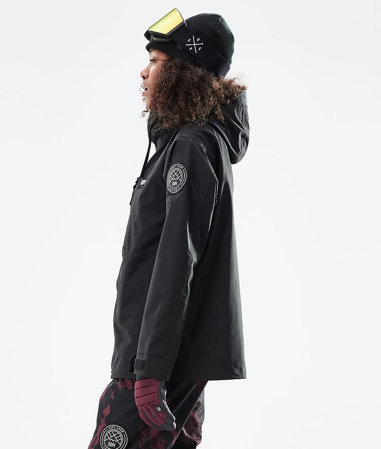 Dope Blizzard W Full Zip 21 Skijakke Dame Black, Image 7 of 11
