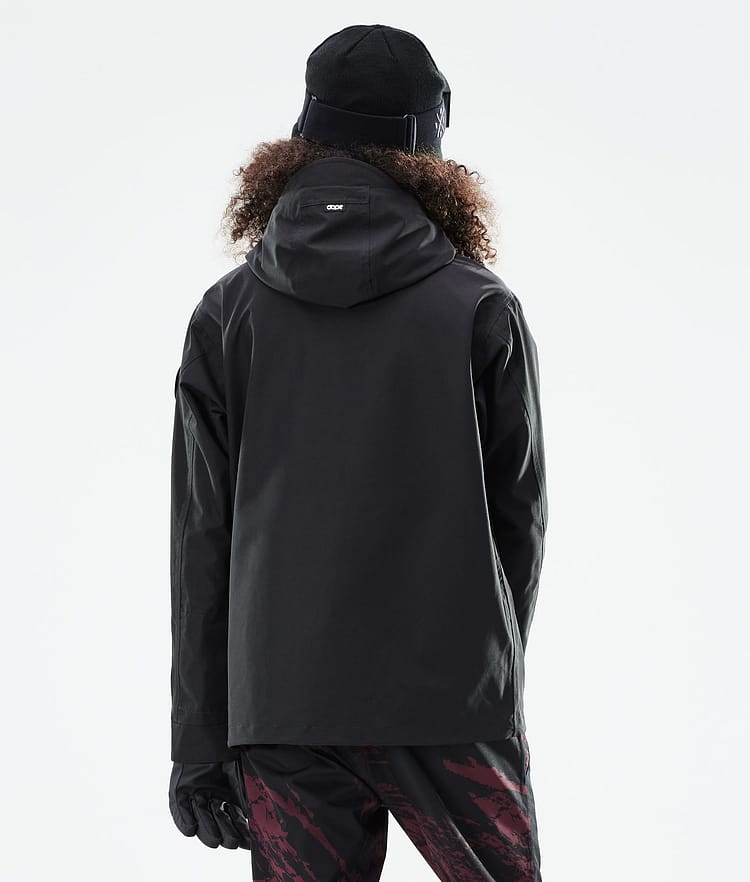 Dope Blizzard W Full Zip 21 Skijakke Dame Black, Image 8 of 11