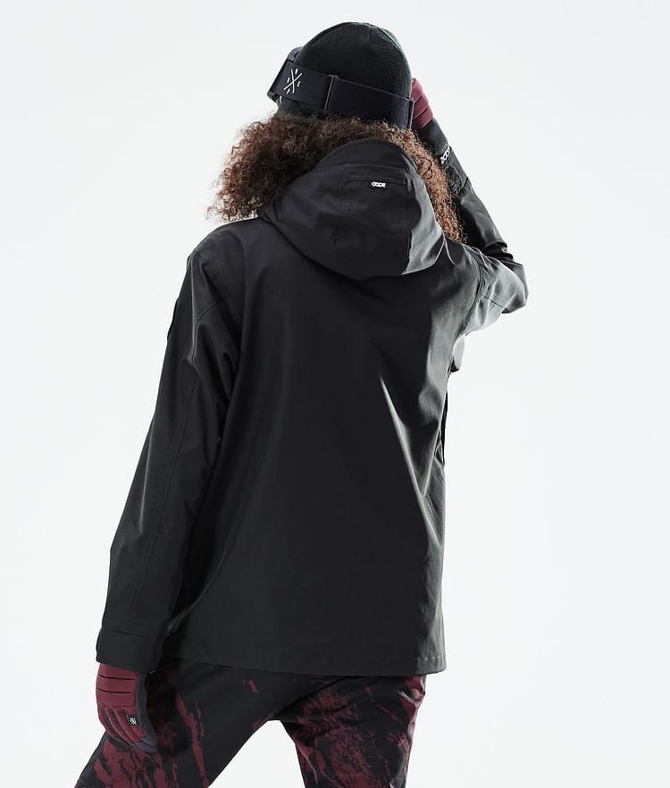 Dope Blizzard W Full Zip 21 Snowboardjakke Dame Black, Image 8 of 11