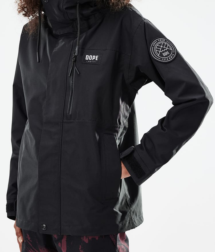 Dope Blizzard W Full Zip 21 Skijakke Dame Black, Image 9 of 11