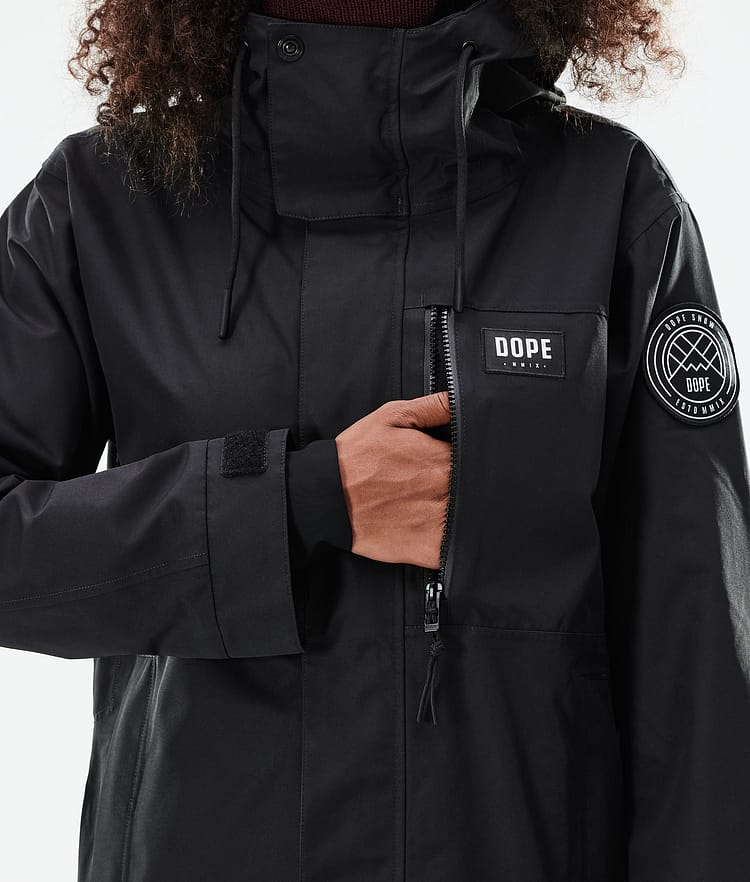 Dope Blizzard W Full Zip 21 Skijakke Dame Black, Image 10 of 11