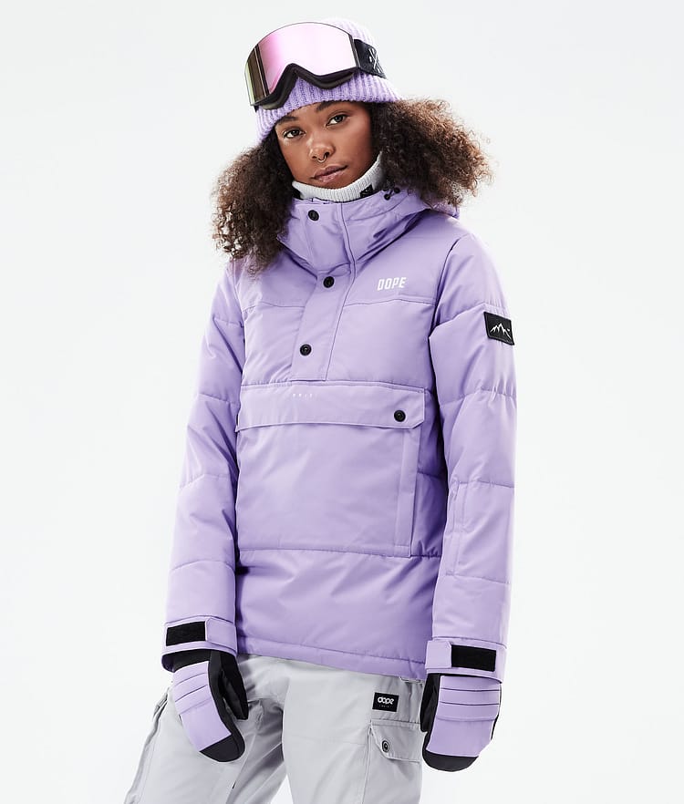 Dope Puffer W 2021 Skijakke Dame Faded Violet, Bilde 1 av 10