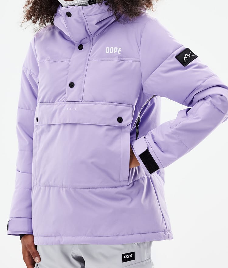 Dope Puffer W 2021 Skijakke Dame Faded Violet, Bilde 9 av 10