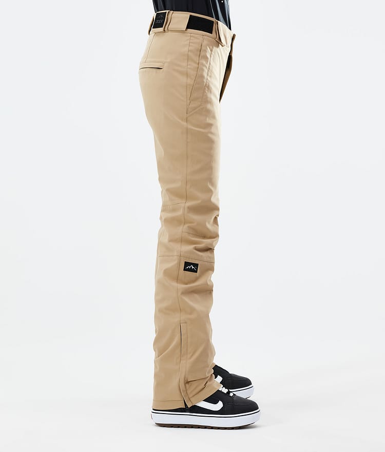 Dope Con W 21 Snowboardbukse Dame Khaki, Image 2 of 5