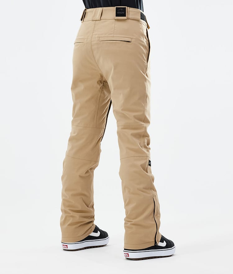 Dope Con W 21 Snowboardbukse Dame Khaki, Image 3 of 5