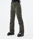 Dope Con W 21 Skibukse Dame Olive Green