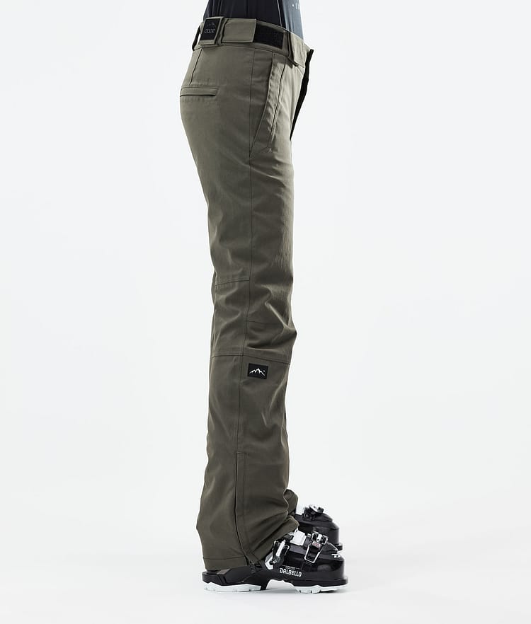 Dope Con W 21 Skibukse Dame Olive Green, Image 2 of 5