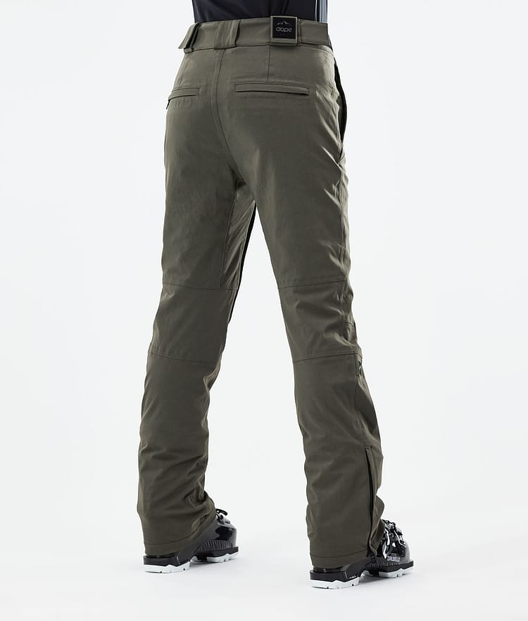 Dope Con W 21 Skibukse Dame Olive Green, Image 3 of 5