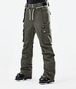 Dope Iconic W 21 Skibukse Dame Olive Green