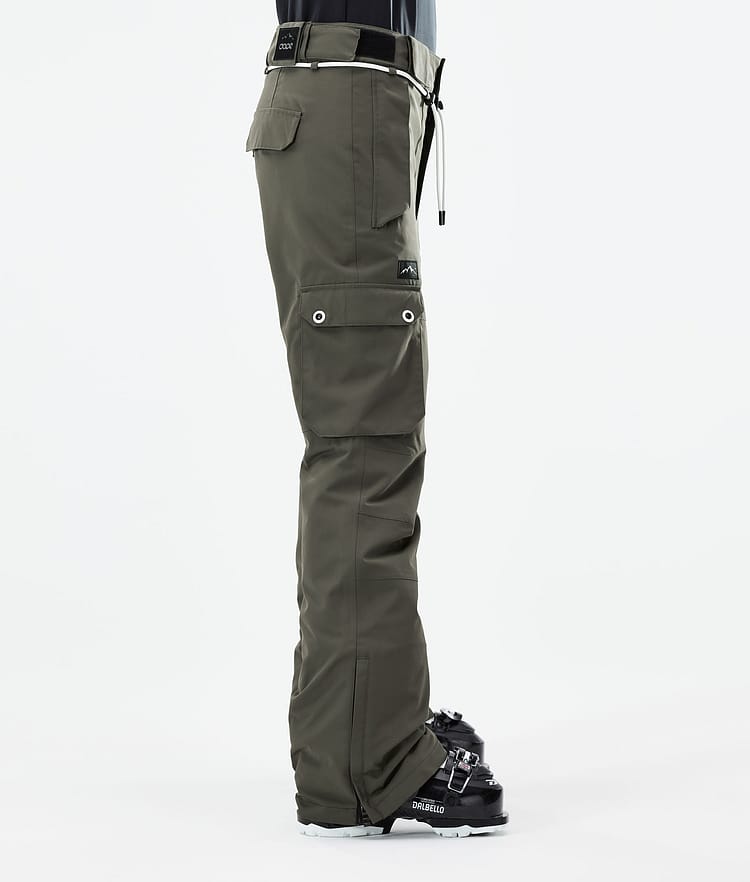 Dope Iconic W 21 Skibukse Dame Olive Green, Image 2 of 6