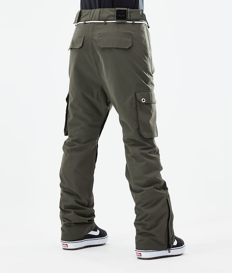 Dope Iconic W 21 Snowboardbukse Dame Olive Green, Image 3 of 6