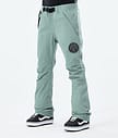 Dope Blizzard W 21 Snowboardbukse Dame Faded Green