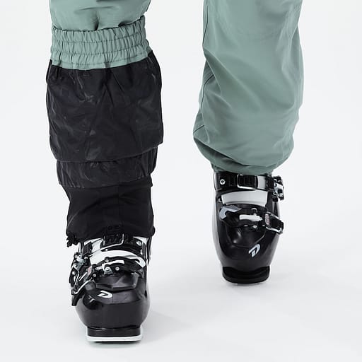 Elastiske snøgamasjer.