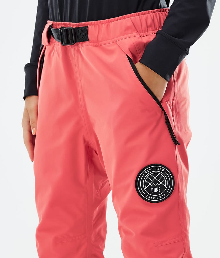 Dope Blizzard W 21 Skibukse Dame Coral, Image 4 of 4