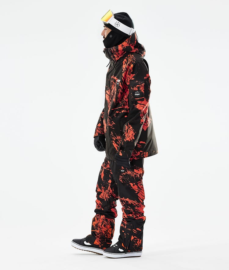 Dope Adept 21 Snowboardjakke Herre Paint Orange, Image 5 of 11