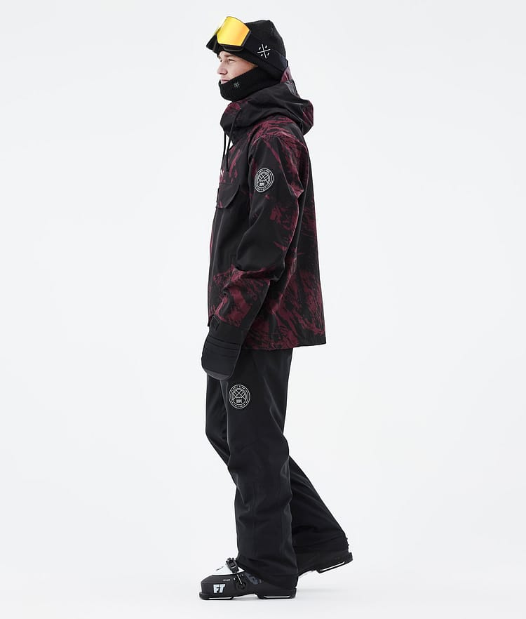 Dope Blizzard 21 Skijakke Herre Paint Burgundy, Image 4 of 9