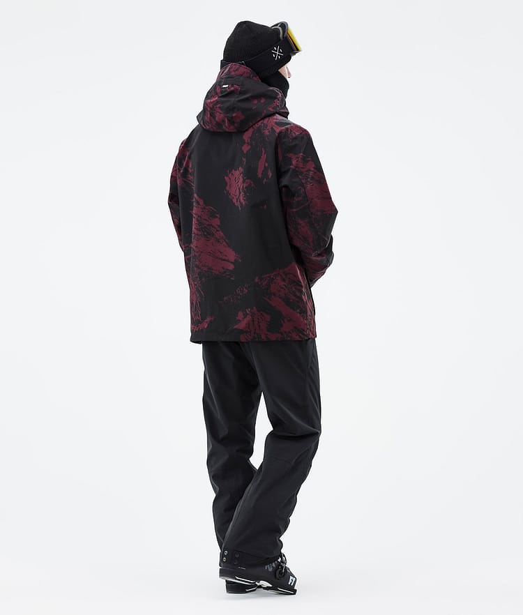 Dope Blizzard 21 Skijakke Herre Paint Burgundy, Image 5 of 9