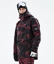 Dope Akin 21 Snowboardjakke Herre Paint Burgundy