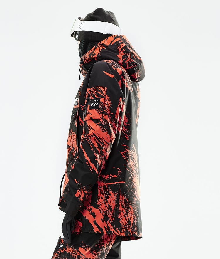 Dope Annok 21 Skijakke Herre Paint Orange, Image 7 of 10