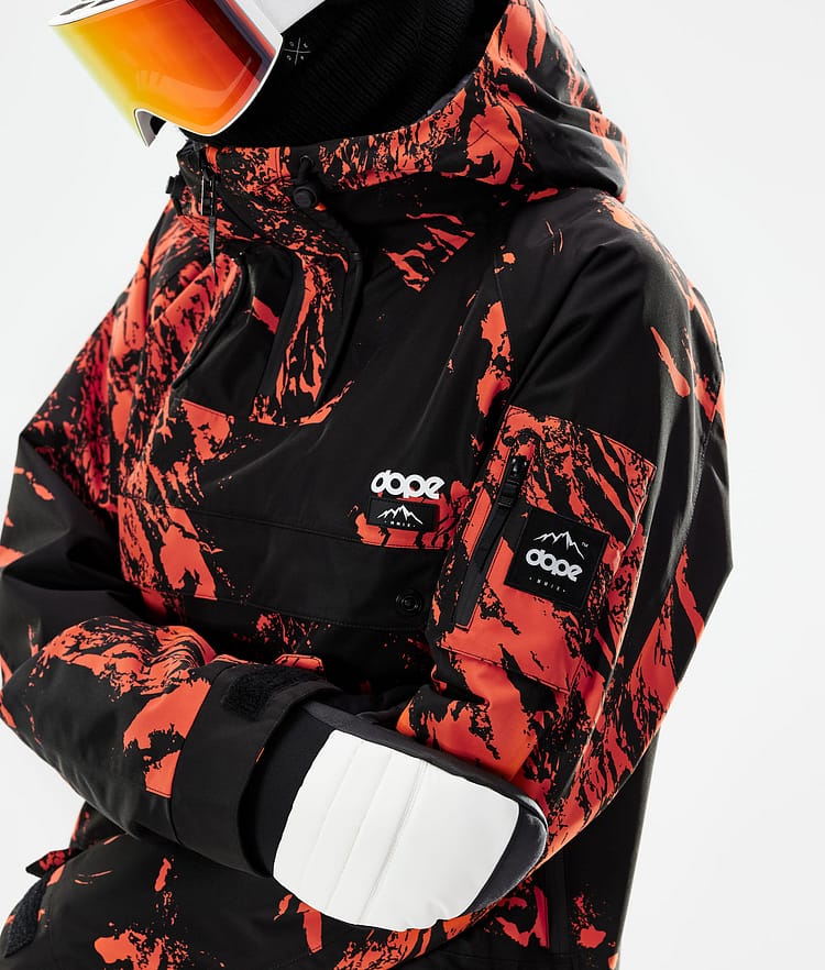 Dope Annok 21 Snowboardjakke Herre Paint Orange, Image 7 of 10