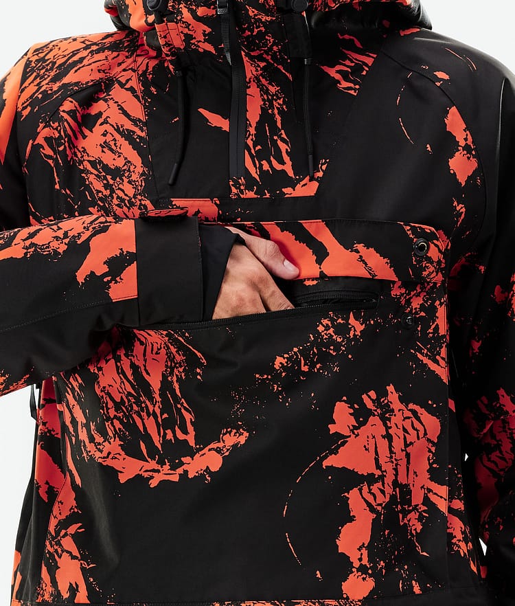 Dope Annok 21 Snowboardjakke Herre Paint Orange, Image 9 of 10