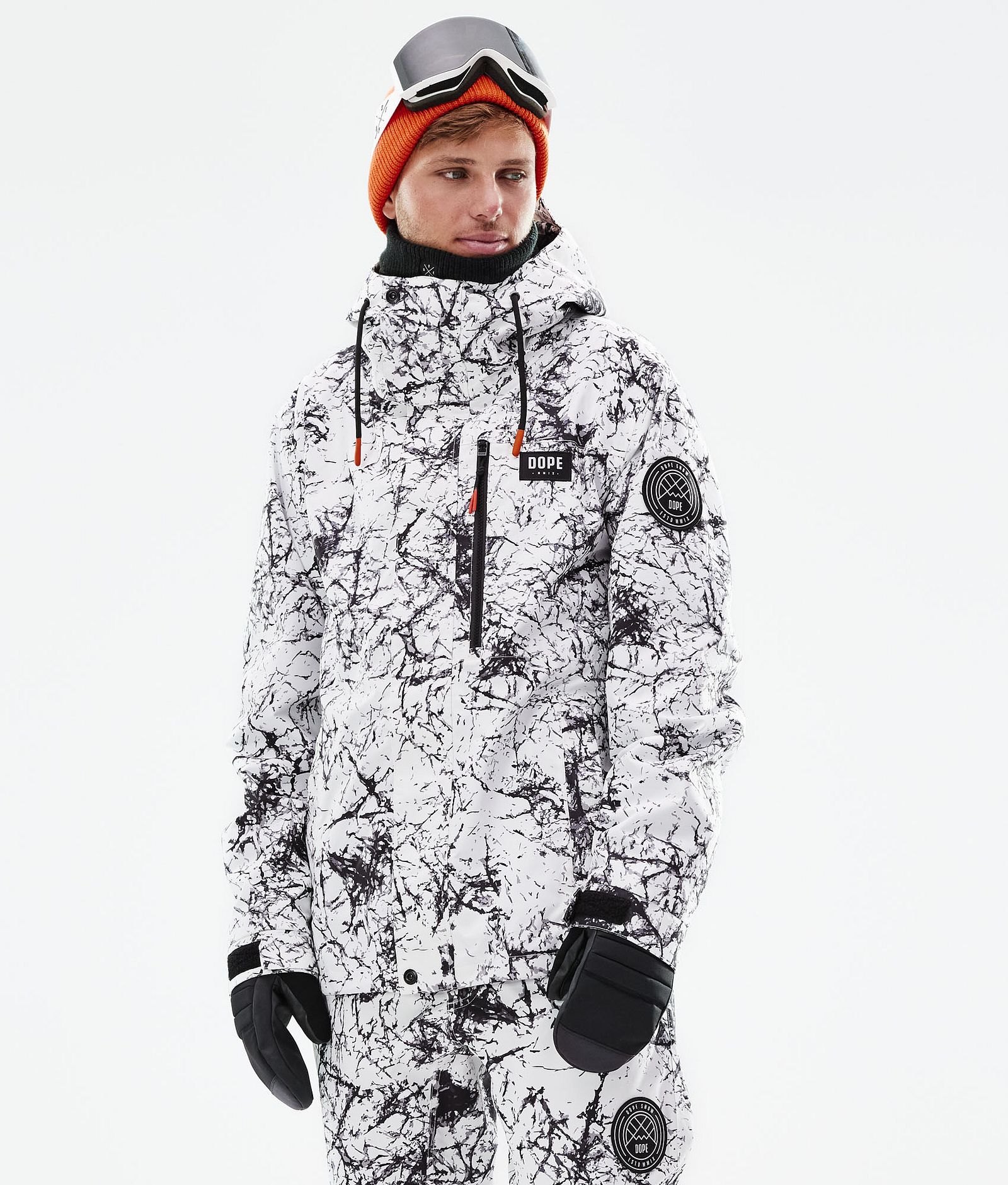 Dope Blizzard Full Zip 2021 Snowboardjakke Herre Rock, Bilde 1 av 11