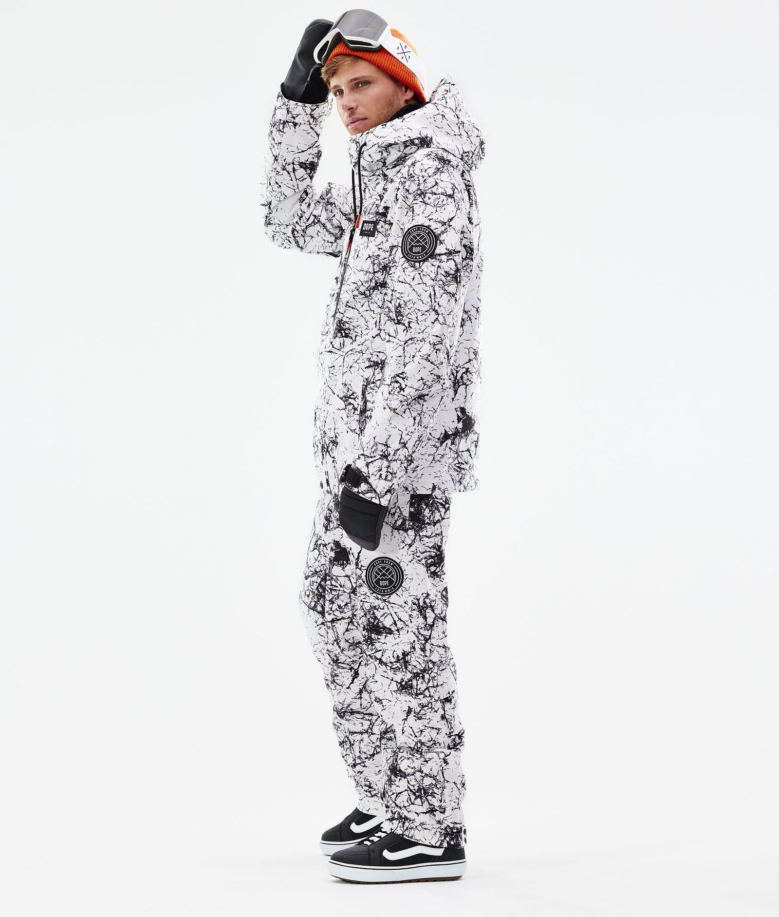 Dope Blizzard Full Zip 2021 Snowboardjakke Herre Rock, Bilde 5 av 11