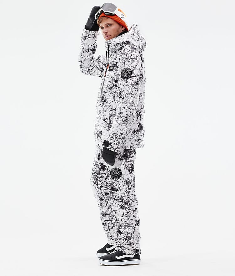 Dope Blizzard Full Zip 2021 Snowboardjakke Herre Rock, Bilde 5 av 11