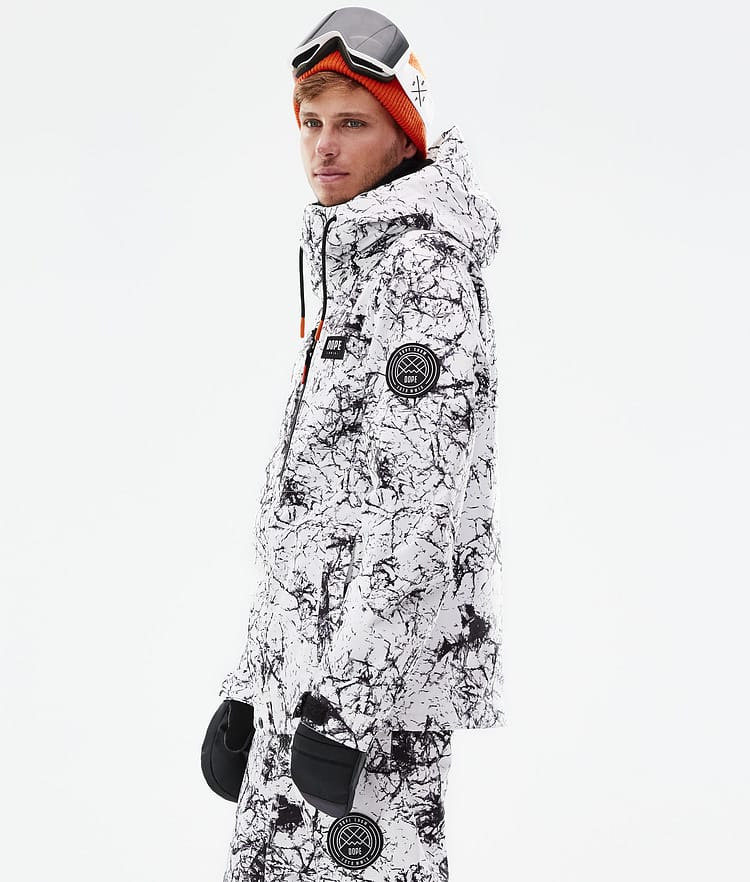 Dope Blizzard Full Zip 2021 Snowboardjakke Herre Rock, Bilde 7 av 11